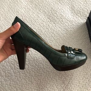 Circa Joan & David Patent Leather Tassle Heels